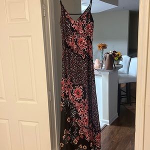 Free People silk patterned dress